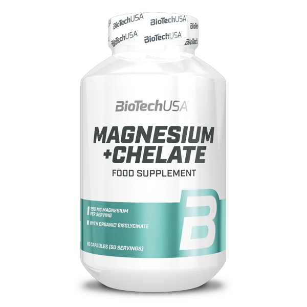 MAGNESIUM + CHELATE 60 CAPS MyBody Nutrition Tunisie