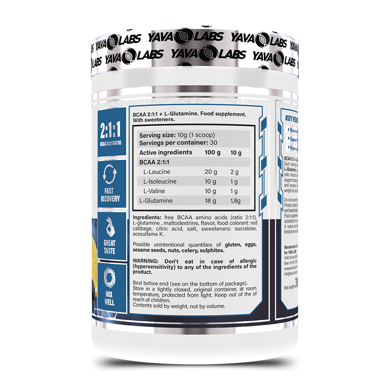 BCAA GLUTAMINE 300GR